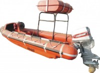 Life boats and davits